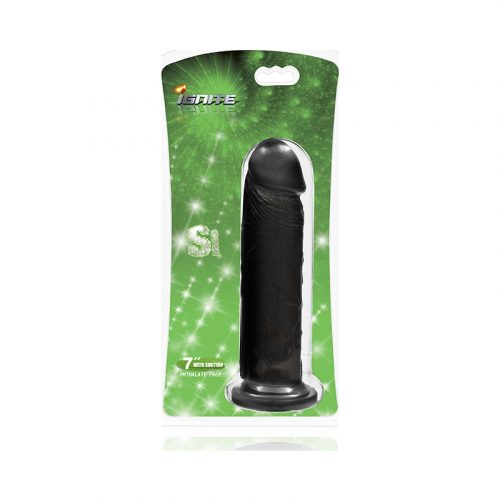 Cock w/ Suction Black 7in