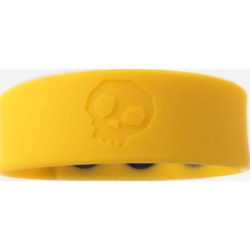 Boneyard Silicone Cock Strap - 3 Snap Ring - Yellow